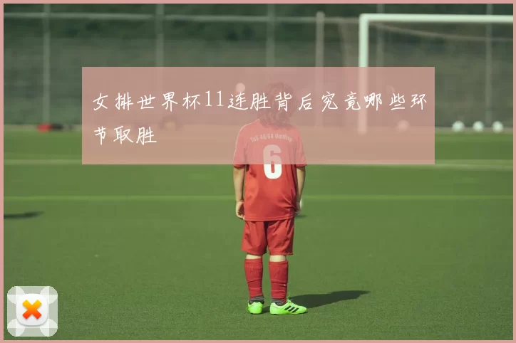 女排世界杯11连胜背后究竟哪些环节取胜