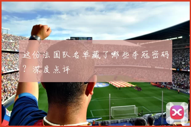 这份法国队名单藏了哪些夺冠密码？深度点评