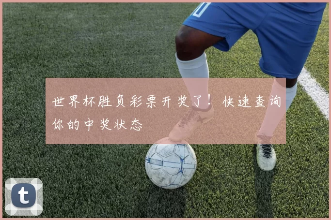 世界杯胜负彩票开奖了!快速查询你的中奖状态