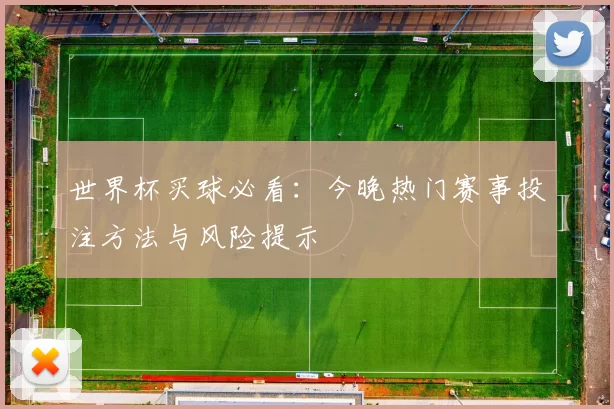 世界杯买球必看：今晚热门赛事投注方法与风险提示